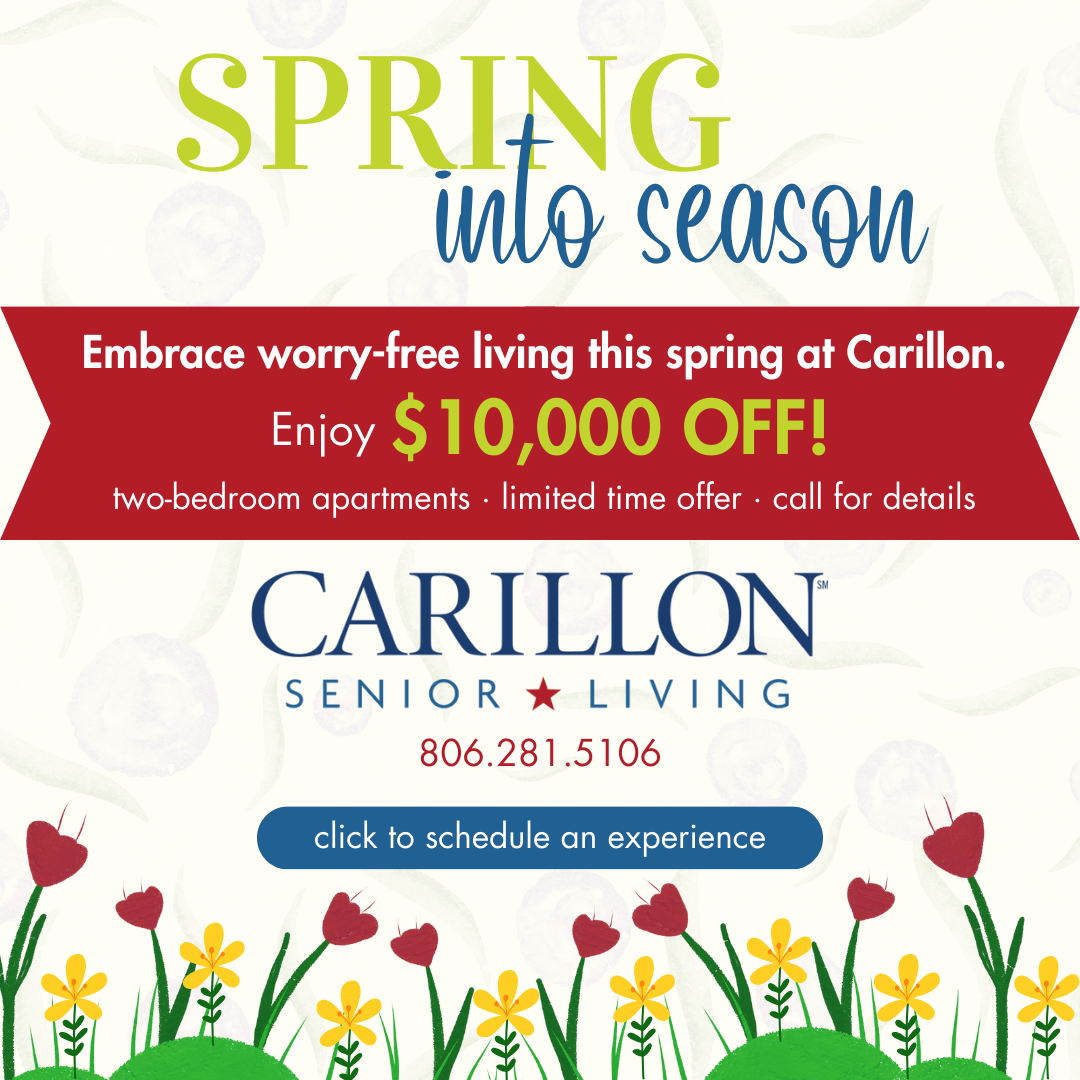 Spring Into Season $10,00 off two-bedroom apartments - limited time offer. Call today to schedule an experience.