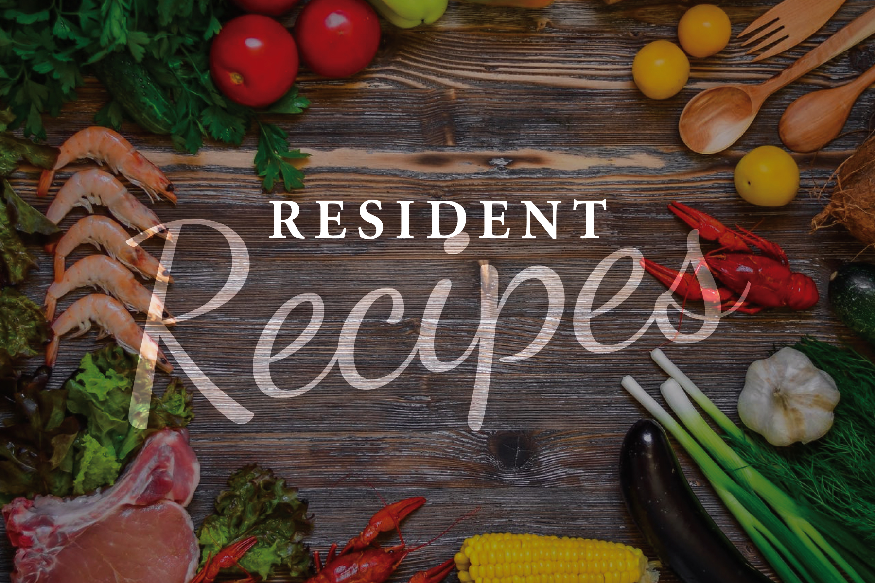 Resident Recipes Web Graphic