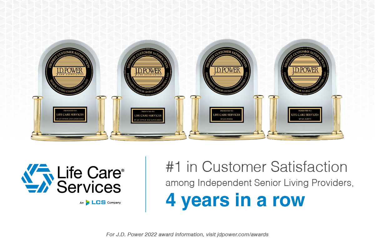 LCS JD Power Award #1 in Customer Satisfaction 4 years in a row